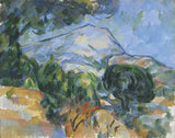 Mount Sainte-Victorie, c.1904 -  Paul Cezanne - McGaw Graphics