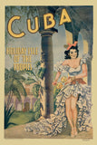 Cuba -  Vintage Poster - McGaw Graphics