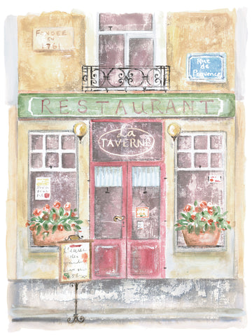 La Taverne -  Jane Claire - McGaw Graphics