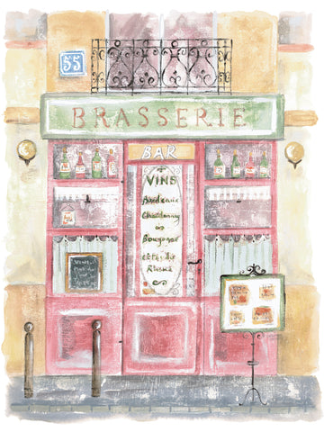 Brasserie -  Jane Claire - McGaw Graphics