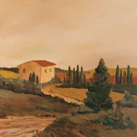 Sunny Tuscan Fields -  Jean Clark - McGaw Graphics