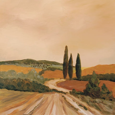 Shady Tuscan Fields -  Jean Clark - McGaw Graphics