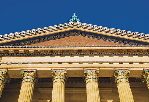 Philadelphia Museum (pediment II) -  Erin Clark - McGaw Graphics