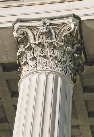 Corinthian Column II (color) -  Erin Clark - McGaw Graphics