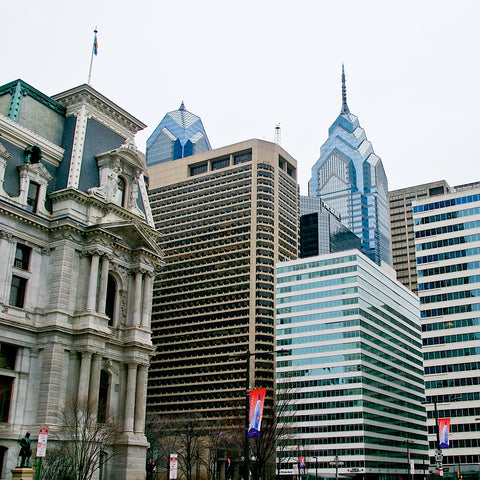 Downtown Philly (color) -  Erin Clark - McGaw Graphics