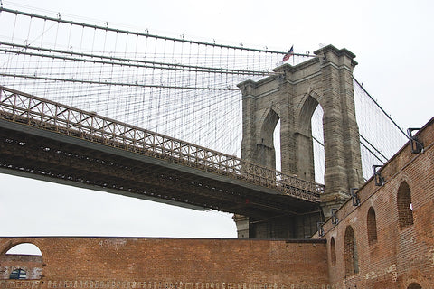 Brooklyn Bridge (brick walls) -  Erin Clark - McGaw Graphics