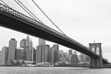 Manhattan from Brooklyn (b/w) -  Erin Clark - McGaw Graphics