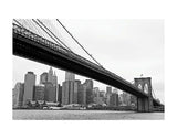 Manhattan from Brooklyn (b/w) -  Erin Clark - McGaw Graphics