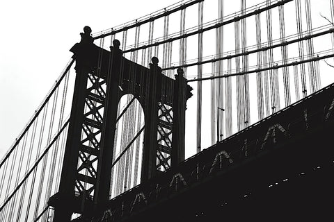 Manhattan Bridge Silhouette -  Erin Clark - McGaw Graphics