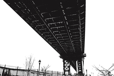 Beneath the Span (silhouette) -  Erin Clark - McGaw Graphics