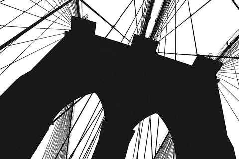 Brooklyn Bridge Silhouette -  Erin Clark - McGaw Graphics