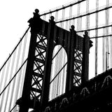 Manhattan Bridge Silhouette (detail) -  Erin Clark - McGaw Graphics