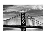 Benjamin Franklin Bridge (b/w) -  Erin Clark - McGaw Graphics
