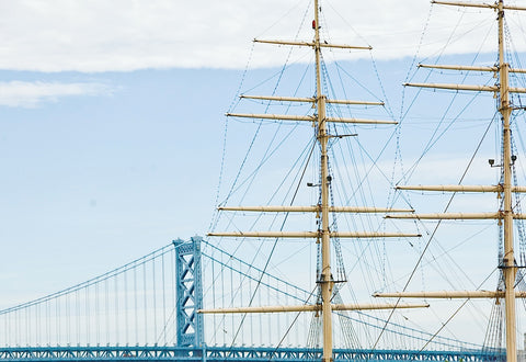 Bridge & Masts -  Erin Clark - McGaw Graphics