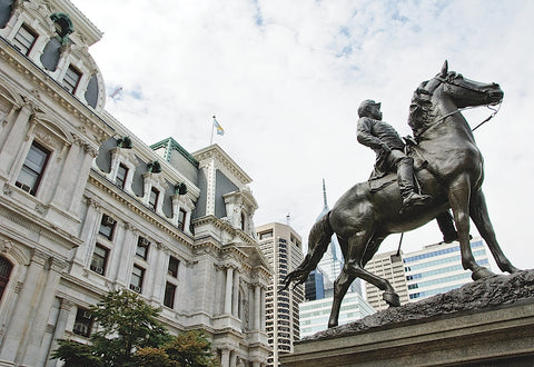 City Hall Sculpture (horse) -  Erin Clark - McGaw Graphics