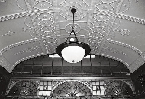 Entry Ceiling (b/w) -  Erin Clark - McGaw Graphics