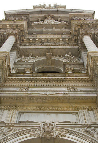 City Hall, Looking Up -  Erin Clark - McGaw Graphics