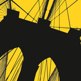 Brooklyn Bridge (yellow) -  Erin Clark - McGaw Graphics