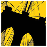 Brooklyn Bridge (yellow) -  Erin Clark - McGaw Graphics