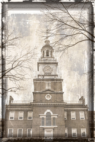 Independence Hall (Vintage) -  Erin Clark - McGaw Graphics