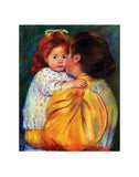 Maternal Kiss 1896 -  Mary Cassatt - McGaw Graphics