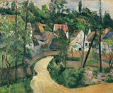 Turn in the Road, c. 1881 -  Paul Cezanne - McGaw Graphics