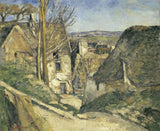 The House of the Hanged Man (La maison du pendu), Auvers sur Oise, 1873 -  Paul Cezanne - McGaw Graphics
