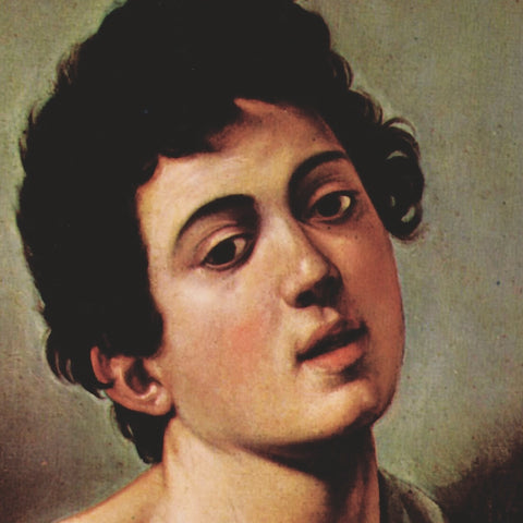 Boy with a Basket of Fruit (detail) -  Michelangelo Caravaggio - McGaw Graphics