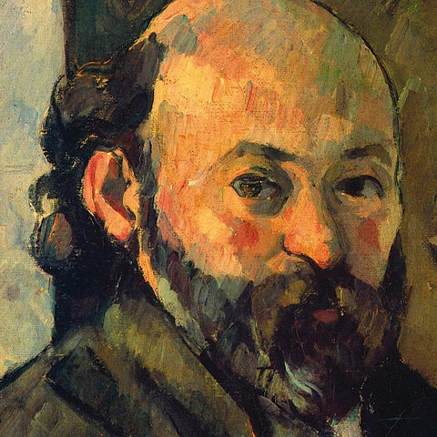 Self-Portrait, 1879-1882 (detail) -  Paul Cezanne - McGaw Graphics