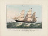 The Clipper Ship “Sovereign of the Seas”, 1852 -  Nathaniel Currier - McGaw Graphics