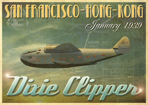 Dixie Clipper -  Carlos Casamayor - McGaw Graphics