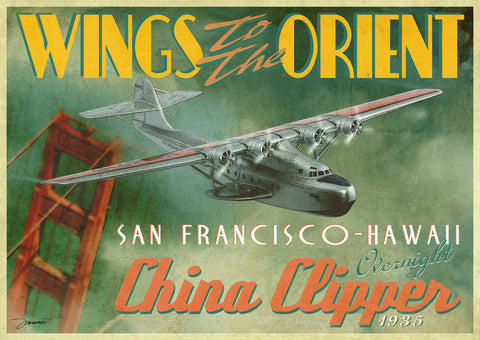 China Clipper -  Carlos Casamayor - McGaw Graphics