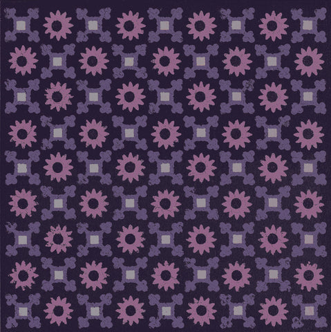 Moroccan Daisy (Purple) -  Susan Clickner - McGaw Graphics