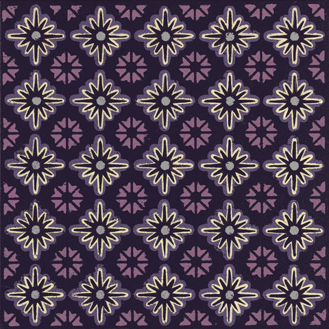 Moroccan Twelve Point Star (Purple) -  Susan Clickner - McGaw Graphics