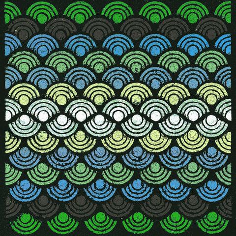 Dot Waves (Teal) -  Susan Clickner - McGaw Graphics