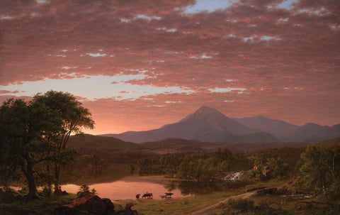 Mt. Ktaadn, 1853 -  Frederic Edwin Church - McGaw Graphics