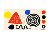 Abstraction, 1966 -  Alexander Calder - McGaw Graphics