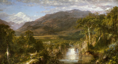 Heart of the Andes, 1859 -  Frederic Edwin Church - McGaw Graphics