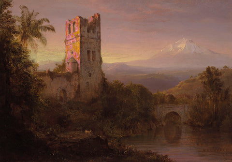 Chimborazo Volcano, 1884 -  Frederic Edwin Church - McGaw Graphics