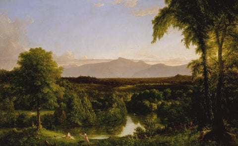 View on the Catskill‚ÄîEarly Autumn, 1836‚Äì37 -  Thomas Cole - McGaw Graphics