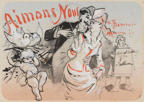 Aimons Nous, 1870-80 -  Jules Cheret - McGaw Graphics