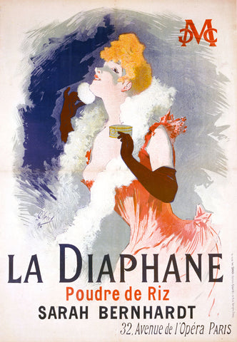 La Diaphane -  Jules Cheret - McGaw Graphics