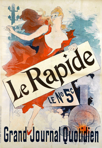 Le Rapide -  Jules Cheret - McGaw Graphics