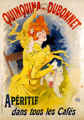 Quinquina Dubonnet Aperitif II -  Jules Cheret - McGaw Graphics