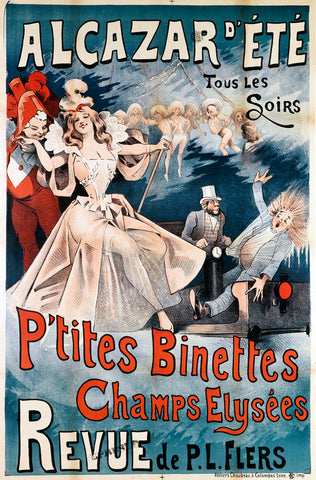 Alcazar D'Ete Tous Les P'tites Binettes -  Alfred Choubrac - McGaw Graphics