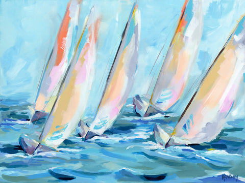 South River Sails -  Katherine Carney - McGaw Graphics