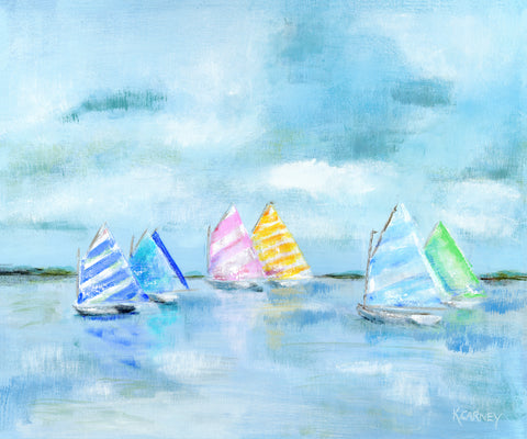 The Sails of Summer -  Katherine Carney - McGaw Graphics