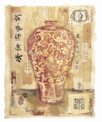 Cinnabar Vase -  Jane Claire - McGaw Graphics
