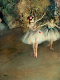 Two Dancers on a Stage -  Edgar Degas - McGaw Graphics