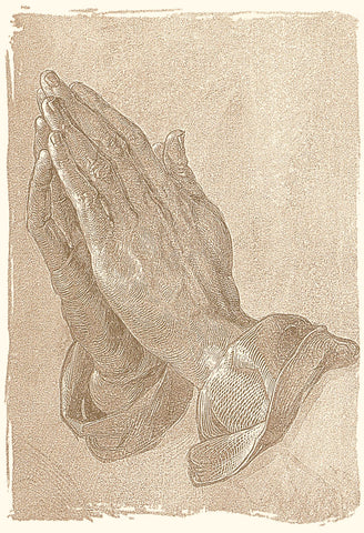 Praying Hands -  Albrecht Durer - McGaw Graphics